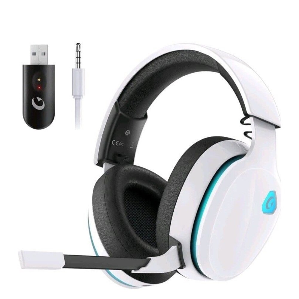 2.4GHz Wireless Gaming Headset  PS5 PS4 Fortnite Call of Duty FPS Gamer Nintendo